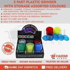 5-Part Plastic Grinder with