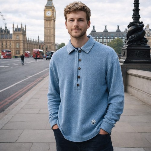 Blue willis men knitted - willis, men’s