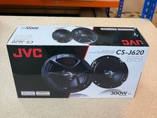 JVC CS-J620 2-WAY 6.5 INCH 16cm CAR DOOR/SHELF COAXIAL 300W EACH SPEAKERS PAIR