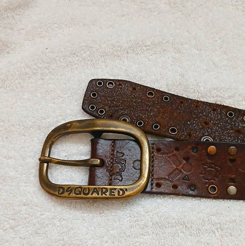 Dsquared brown leather - brown,