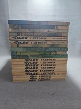 19x Giles Cartoon Books Mixed