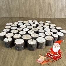 100Pcs Wooden Table Place Card Holder Menu Name Stand Wedding Christmas Decor