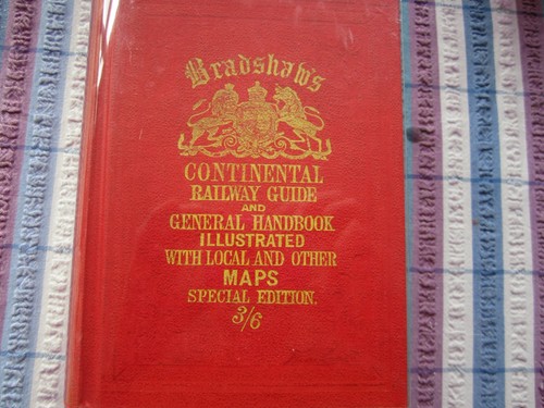Bradshaws continental railway