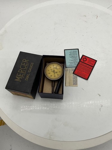 Vintage mercer dial - vintage, gauge