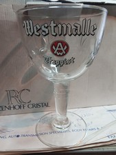 6X Beer Glass Goblet Westmalle