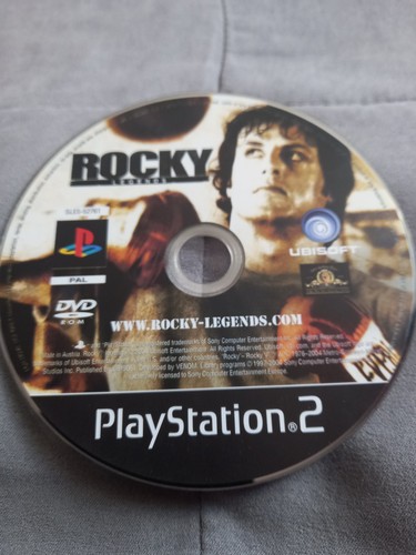 Ps2 disc only rocky good - ps2,