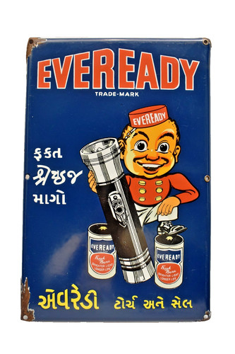 Vintage eveready porcelain - vintage,
