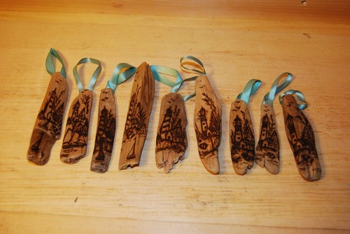 Driftwood pyrography - 9,