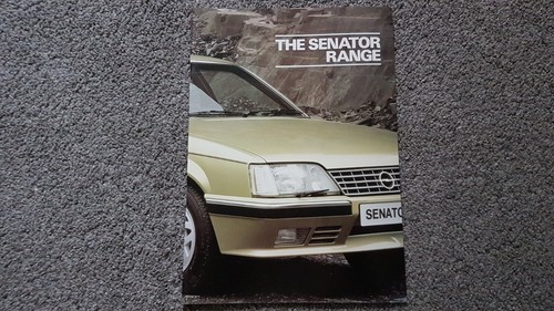Opel senator sales brochure - opel,