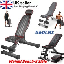 660 lbs Adjustable Bench