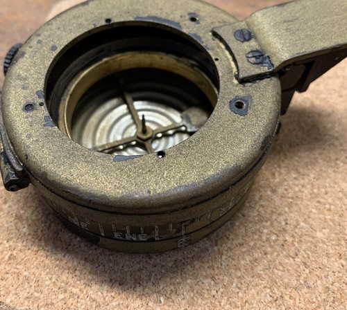 Ww2 marching compass gec - ww2,