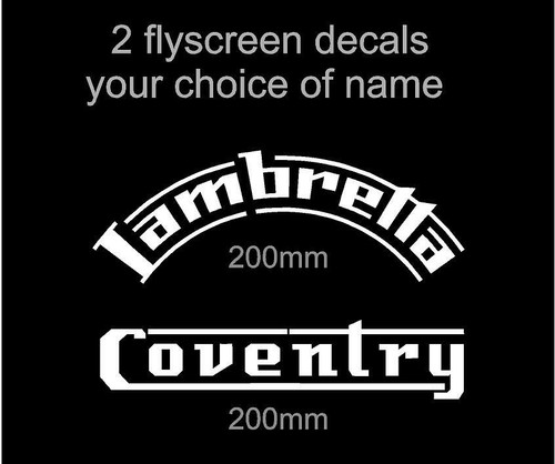 Curved lambretta county - lambretta,