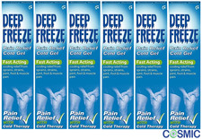 6 X Deep Freeze Cold Gel 100g