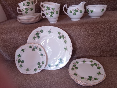 Colclough tea set - colclough,