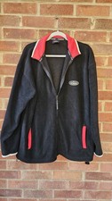 Men's XL Guinness Black Full Zip Fleece