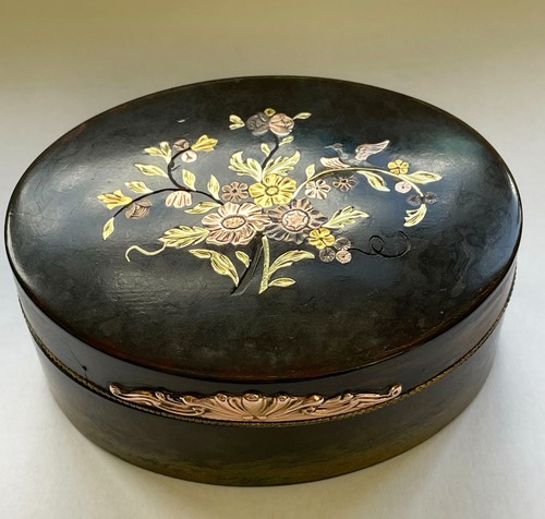 18thc tortoiseshell snuff - an,