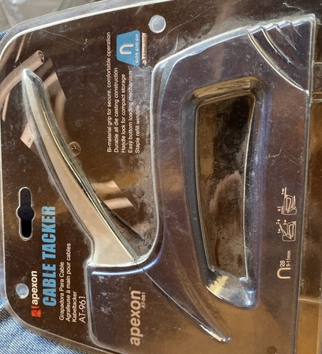 Apexon cable tacker staple gun - apexon,