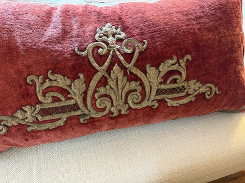 Large bolster pillow made from - large,