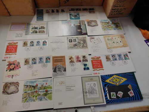Great britain first - day, covers