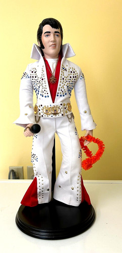 Elvis presley porcelain doll - presley,