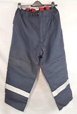 Genuine Surplus French Firefighters Trousers BnB Collectors only 34-40" W (2777)
