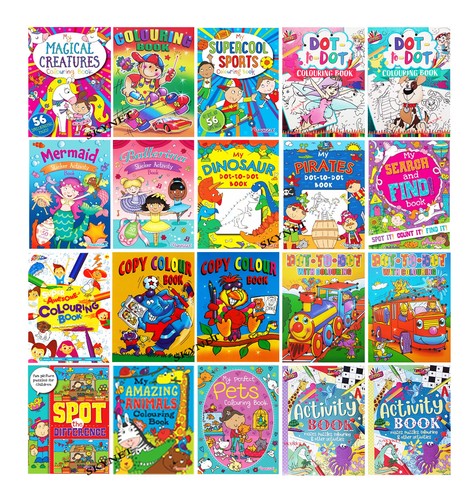 Kids children colouring books - children,