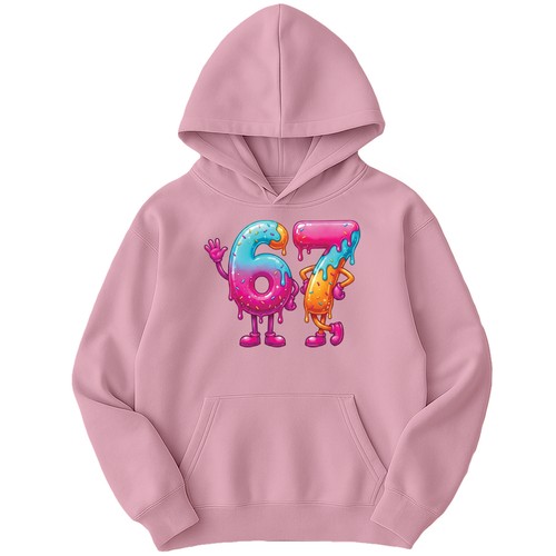 Meme hoodie kids - number, six