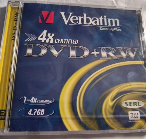 Verbatim dvd 7gb 4x - verbatim, new