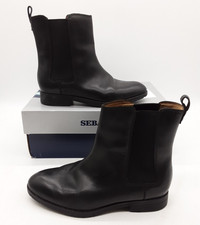 Sebago nashoba black leather - sebago,