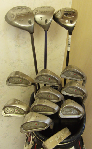 Set ping eye - 2, red