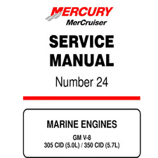 Repair manual for Mercury 24 -