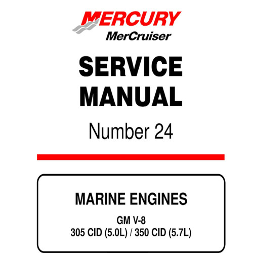 Repair manual for mercury - for,