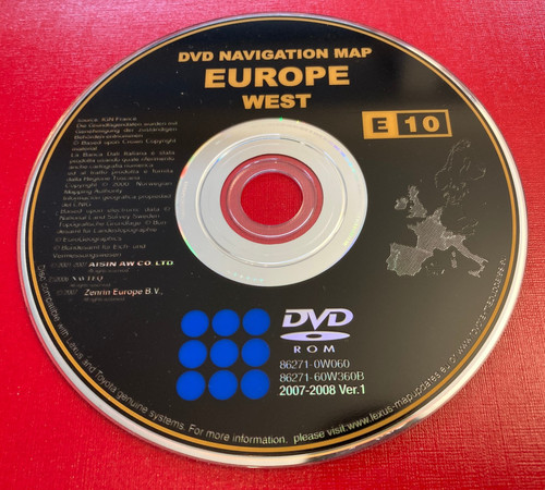 Navigation dvd for - dvd,