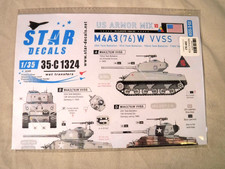 1/35 Star Decals US WWII M4A3
