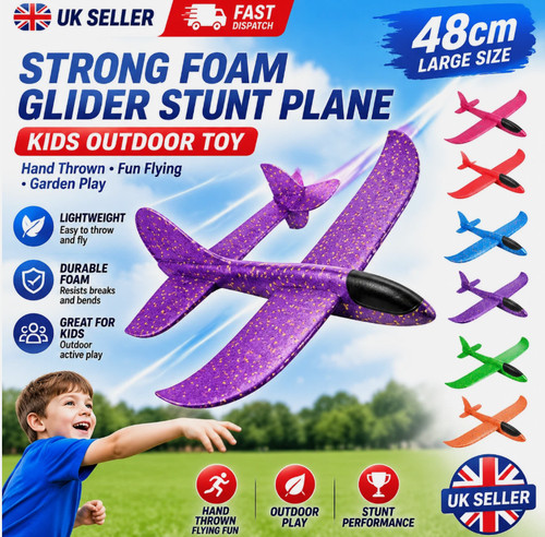 Large strong foam glider - strong,