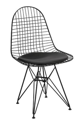 Inventors black dkr wire chair - inventors,