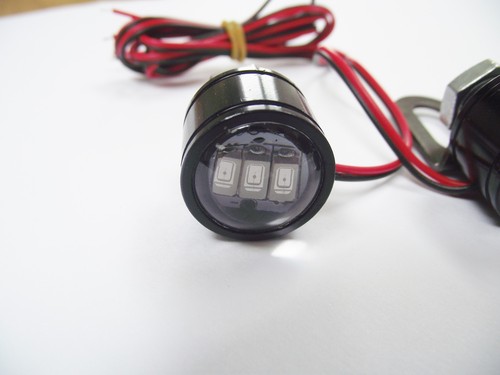 Led indicators amber - indicators, button