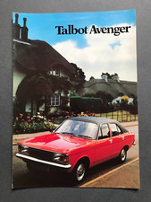 Original 1979 Talbot Horizon