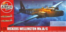Airfix 1:72 Vickers WELLINGTON Bomber Mk.IA/C Model Kit #A08019 *SEALED IN BAG*