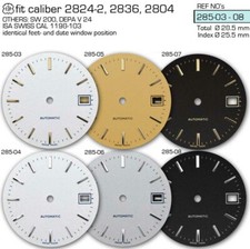 DIAL FOR MOVEMENT ETA 2824-2