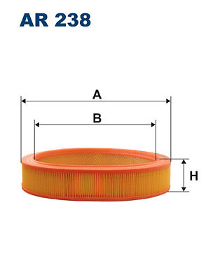 Filtron 238 air filter - filtron,