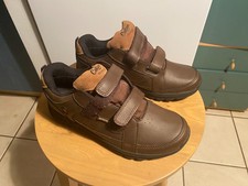 Cotton Traders brown waterproof adjustable walking shoe - size 7