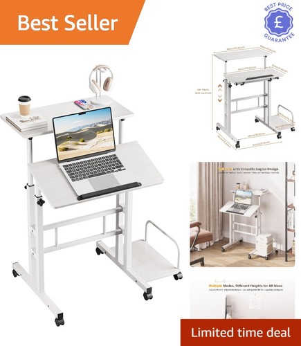 Stylish rolling laptop - stand,