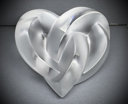 Lalique satin frosted crystal - lalique,
