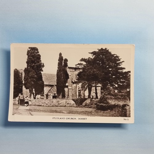 Studland postcard c1925 - postcard, real