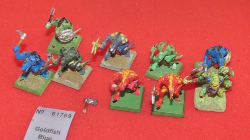 Lizardmen saurus warriors - saurus,