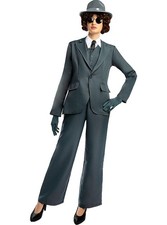 Polly Gray Fancy Dress Costume