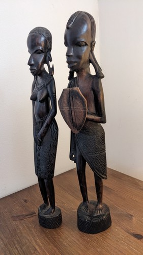 Vintage african hand carved - african, hand-carved