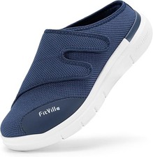 FitVille Mens Slip On Diabetic