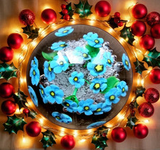 MURANO PAPERWEIGHT Forget Me